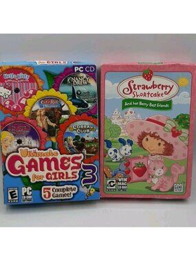 Strawberry shortcake and her Berry Best Friends CD-Rom software game NEW Plus 1
